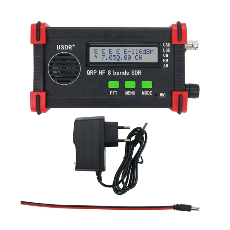 USDR High Frequency QRP SSB Transceiver QRP SSB Transceiver SDR FT8 USB LSB CW FM AM Transceiver SDR Transceiver EU Plug