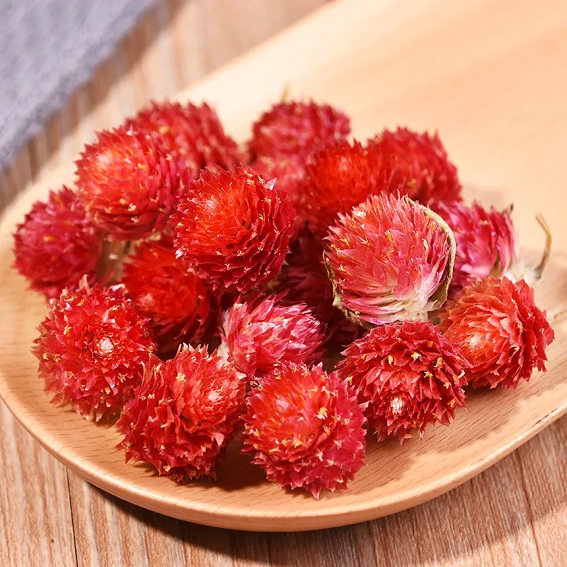 Red Globe Amaranth Dried Flower Special Grade Natural Red Qiaomei New Product Women  Whitening/Bathing DIY Handmade Raw Material