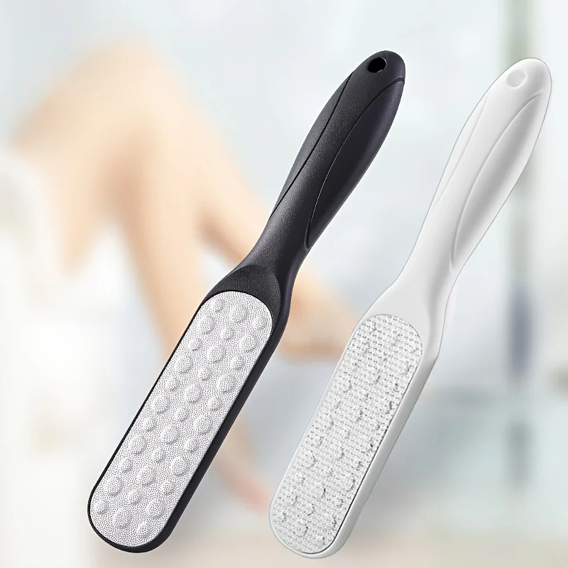 High-Quality 304 Stainless Steel  Foot File Double Sided Callus Remover For Dead Skin Professional Pedicure Tools Callous Scrape