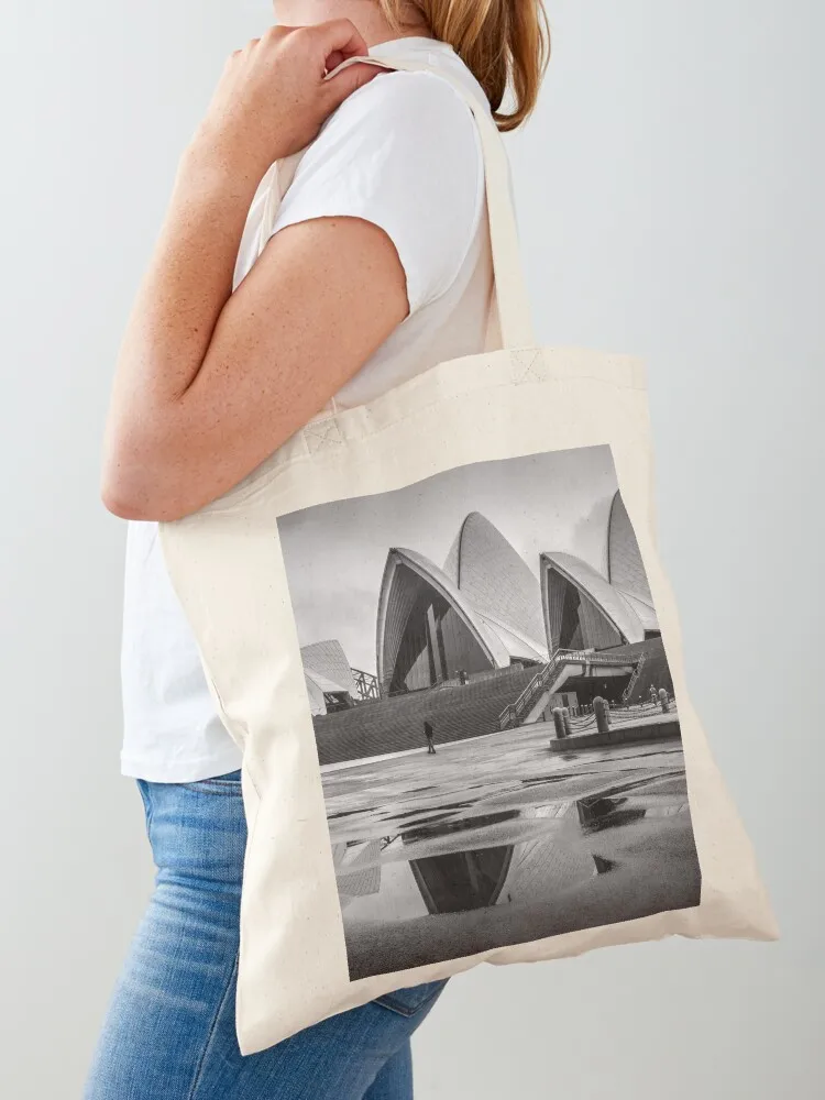 

Sydney Opera House Tote Bag personalized tote hand bag ladies bag for beach Canvas for women