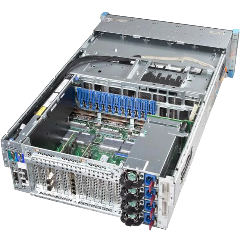 Delivers Excellent Performance   Hpe DL580 Gen10 24SFF 4 Standard Heatsink P408i-p+SAS Expansion Card 4*1600W Psy Server