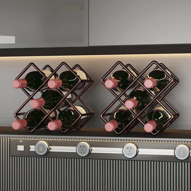 

Bar Cabinet Luxury Wall Open Cabinets Hanging Portable Display Nordic Full Kitchen Shelves High End Furniture Wine Refrigerator