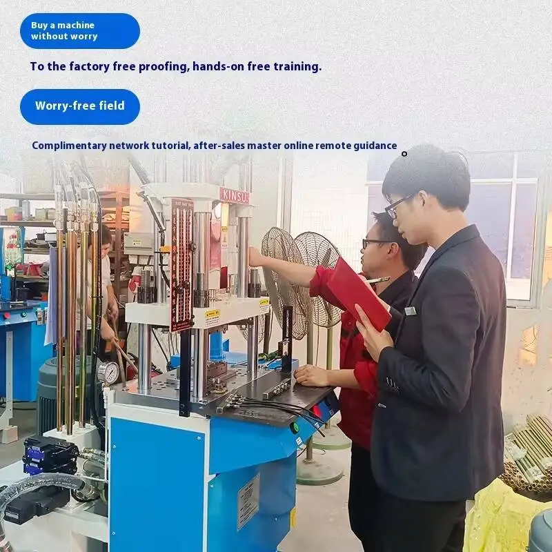 1.5 Vertical Small Injection KSU-150S Apple Data Android Cable Coating Molding Machine Injection Molding Machine