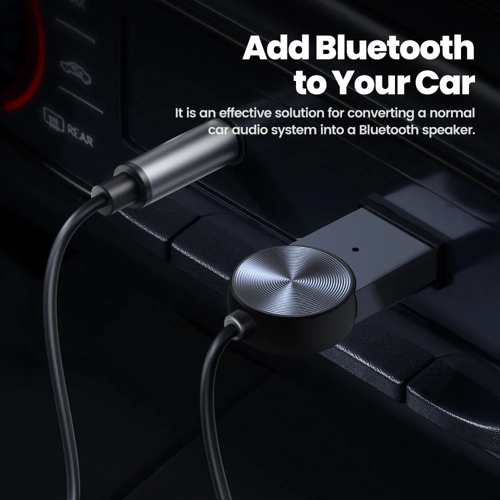 New 5.4 Car Bluetooth Receiver Aux Car Audio and Video Hands-Free Wireless Music Bluetooth Receiver