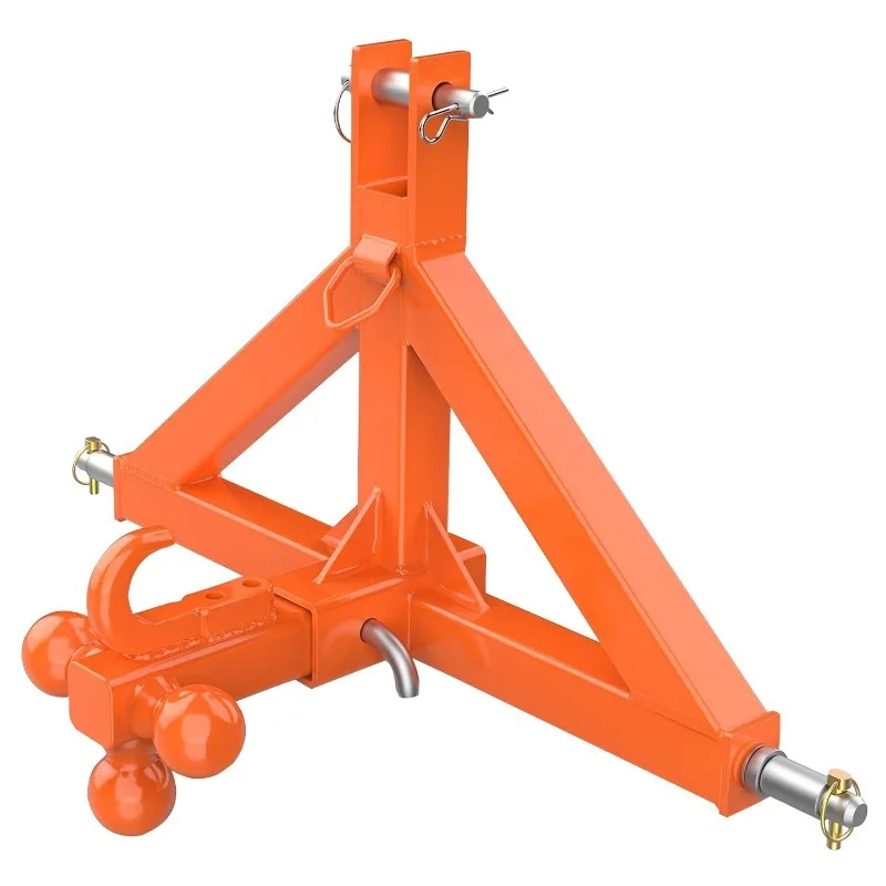 Suitable For  3 Point Hitch Receiver for Receiver 3 Ball & Hook Heavy Duty Trailer Hitch