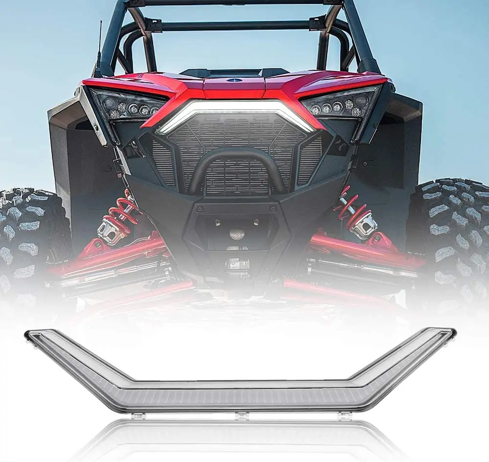 

UTV Front Accent Light, LED Center Grill Light Compatible with Polaris RZR PRO XP / 4 RZR PRO R2020-2023 2024 #2884346