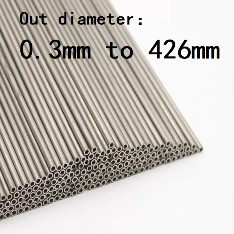 Image of 1 Stück 304 Edelstahlrohr Edelstahlrohre Großer Außendurchmesser 0,3 mm bis 426 mm Länge 100 mm 250 mm 500 mm