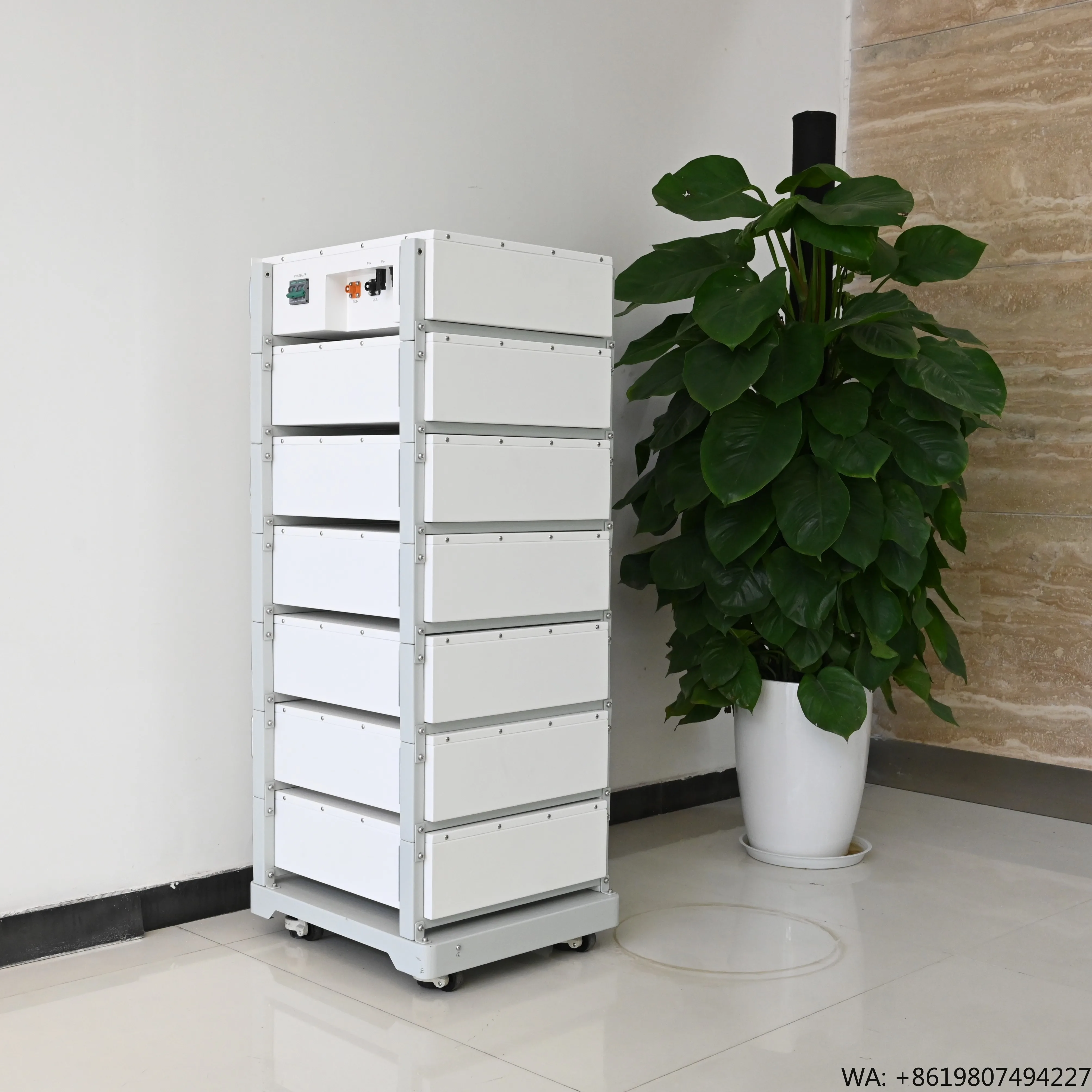 High Voltage 51.2V 102ah Stacked Lithium Battery Pack 20kwh 40kwh 60kwh Rack Mounted Battery Inverter Home Energy Storage Kit