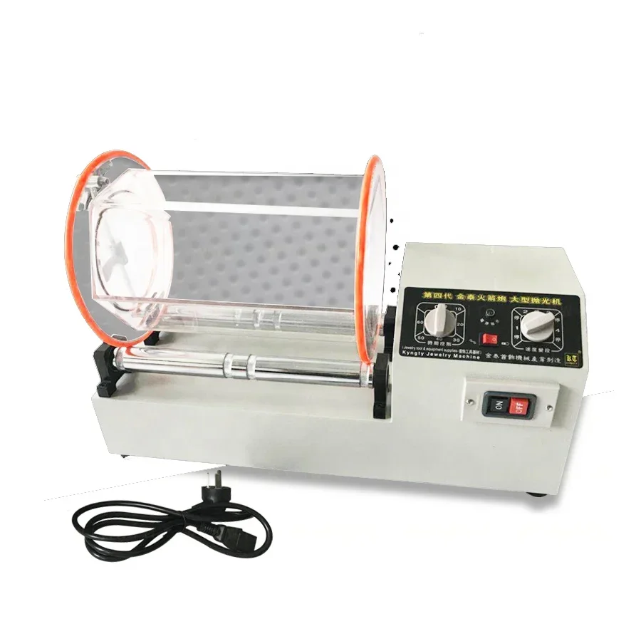 Jewelry Making Machine Jewelry Polishing Machine Rotary Tumbler 11kg Gem Grinding Machine