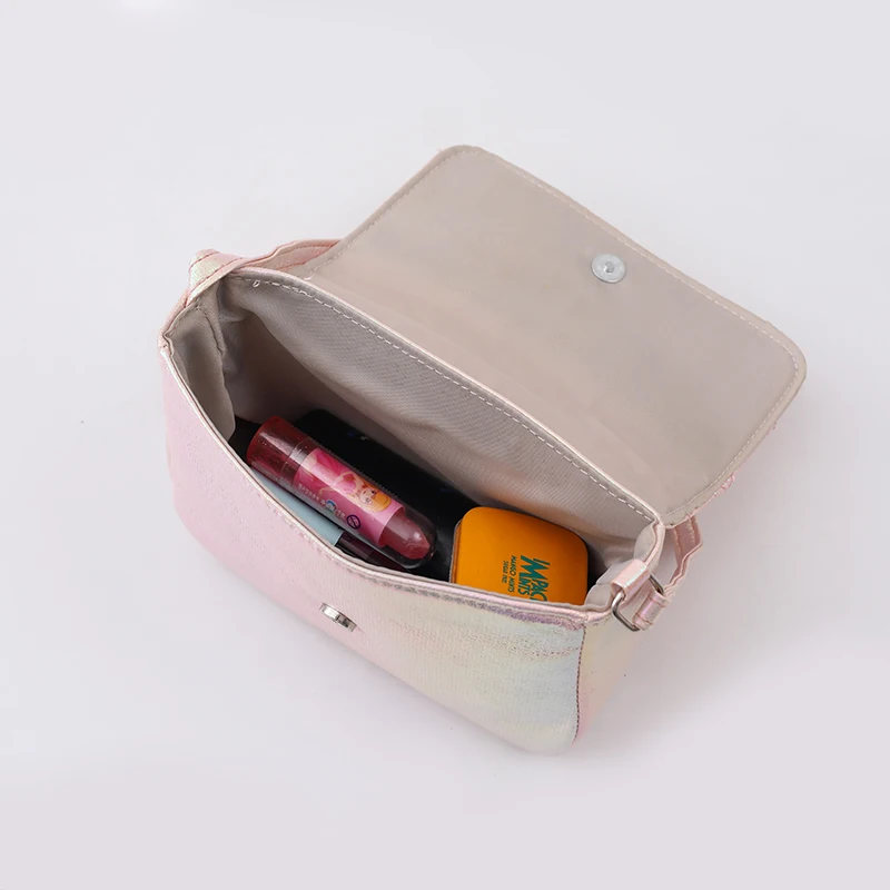Fashionable and bright colored wallet cute one shoulder children\'s handbag princess accessory bag coin girl crossbody hand bag