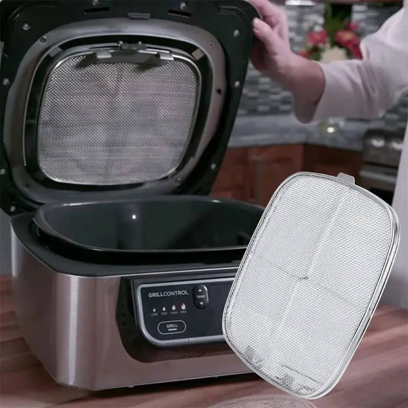 A0NC Air Fryer สแตนเลสสตีลโล่หน้าจอตาข่ายสำหรับ AG300, AG300C, AG301