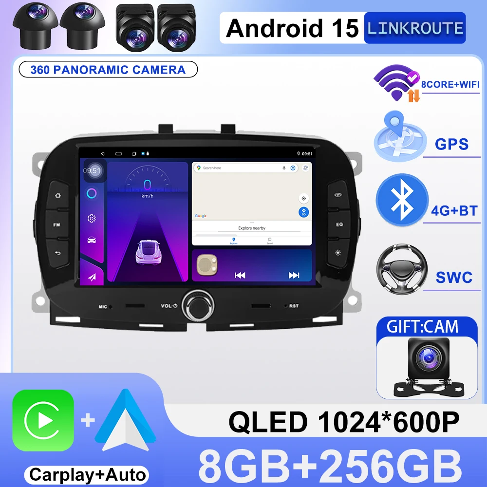 Android 15 7'' Car …