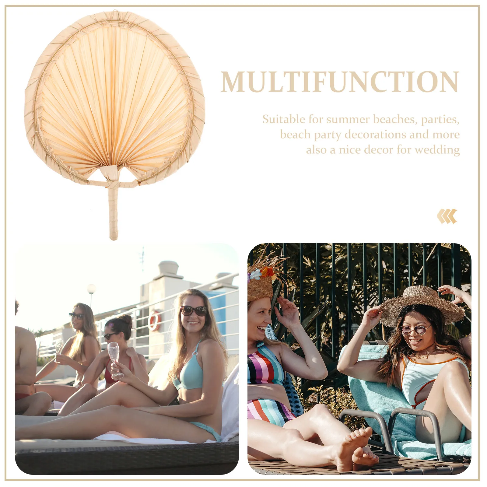 Dried Palm Leaf Hand Fan Chine - Palm Leaf Dried recension och pris