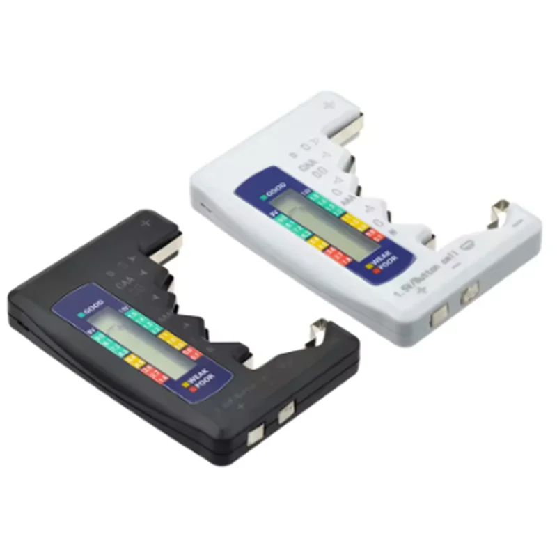 Battery level detector, battery level display, battery capacity tester, remaining battery level digital display instrument