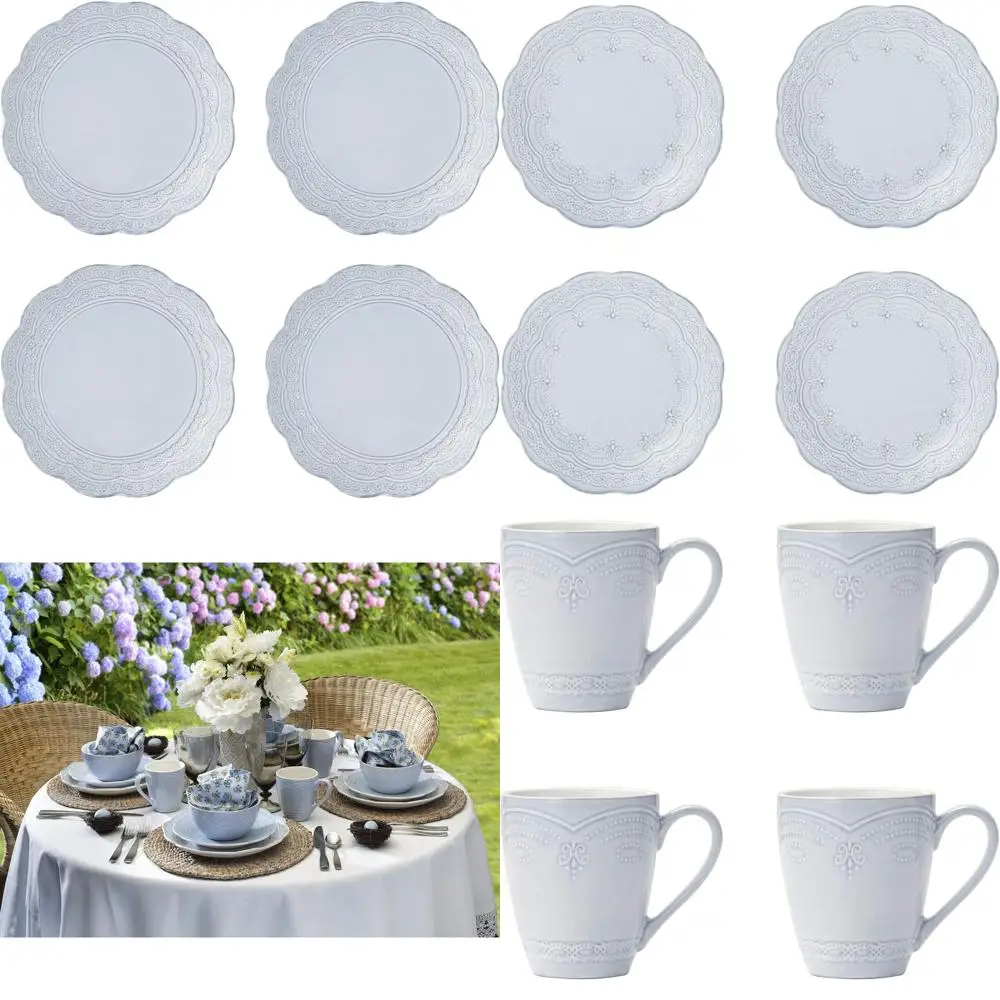 

Набор столовой посуды Blue Seraphina, 16 предметов, сервировка на 4 человека