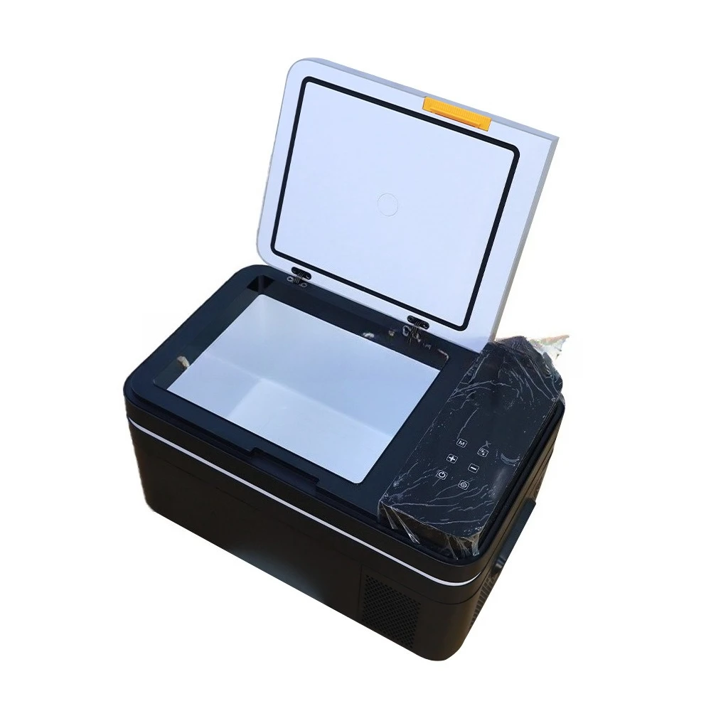12V/24V/100-240V25L large capacity car  mini refrigerator temperature -20 ℃ + 20 ℃