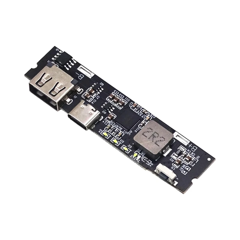 QC3.0 QC2.0 Dual USB 18W Type-C USB SW6106PD Fast Charge Mobile Power Bank 18650 Charging Module With Indicator