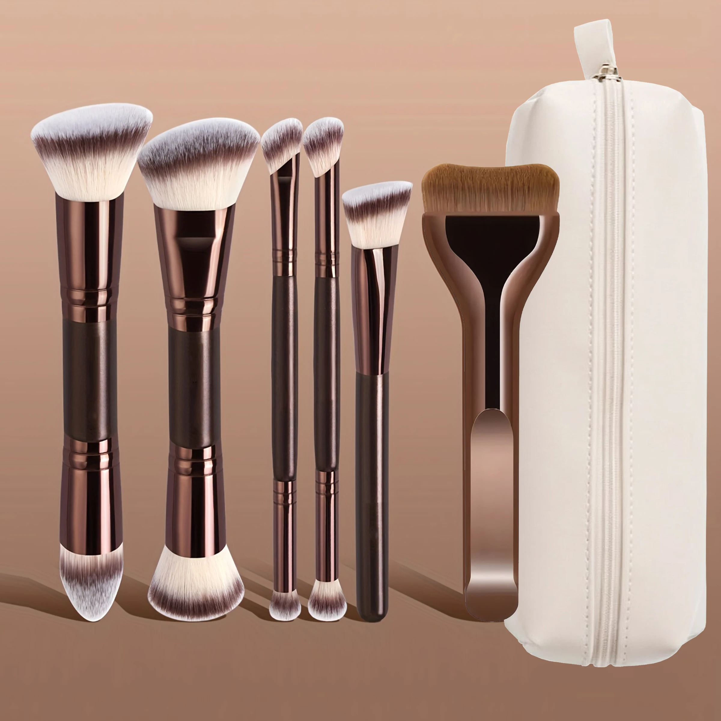 6-teiliges Make-up-Pinsel-Set, weiche Borsten, exquisites komplettes Set an Make-up-Werkzeugen – Detail 1