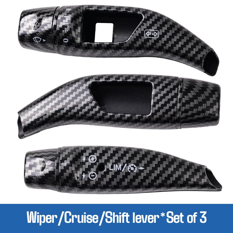 

For Mercedes Benz C E Class CLS GLC GLK GLA CLA W176 W246 W205 W213 X253 Car Wiper Shift Lever Cruise Cover Trim Frame