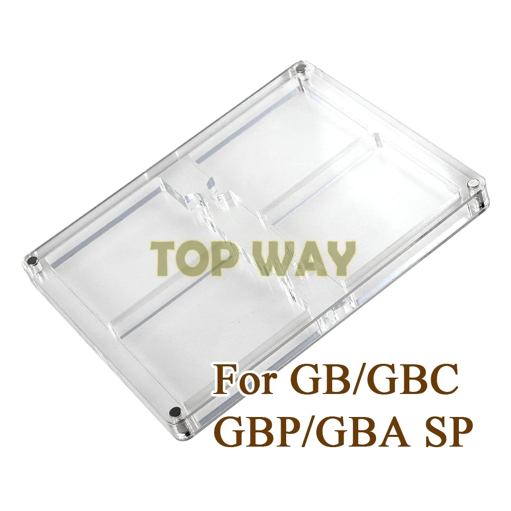 

5PCS For GBA Game Cassette Box High Transparent Acrylic Display protection for GameBoy GB GBC GBP GBASP Case