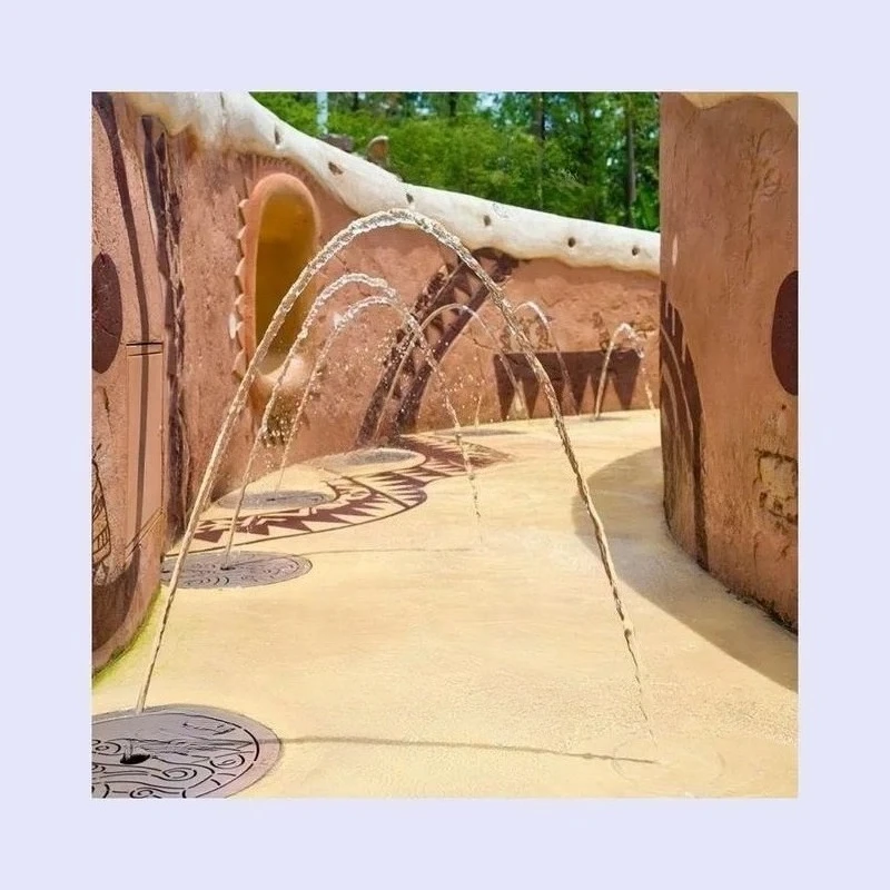 Water park fountain facilities and water toys for home entertainment equipment