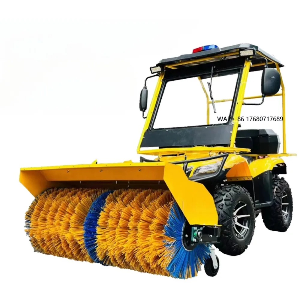 Snowplow Hand-push Small Automatic Snow Sweeper