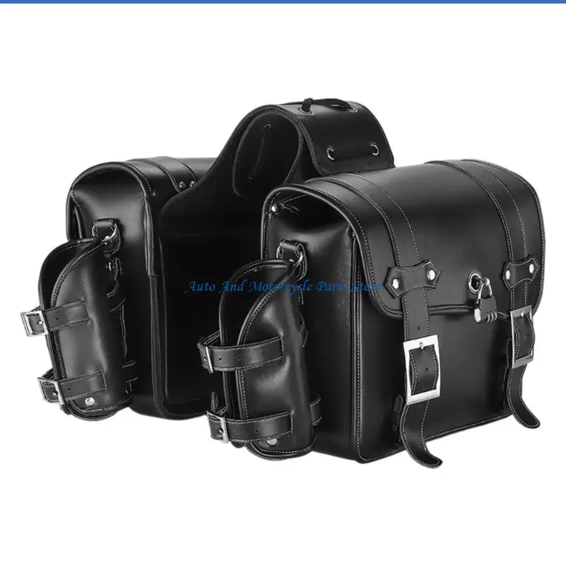 P9FD Werkzeugtasche Reisegepäck Aufbewahrungstasche Universal PU Seitentasche – Detail 8