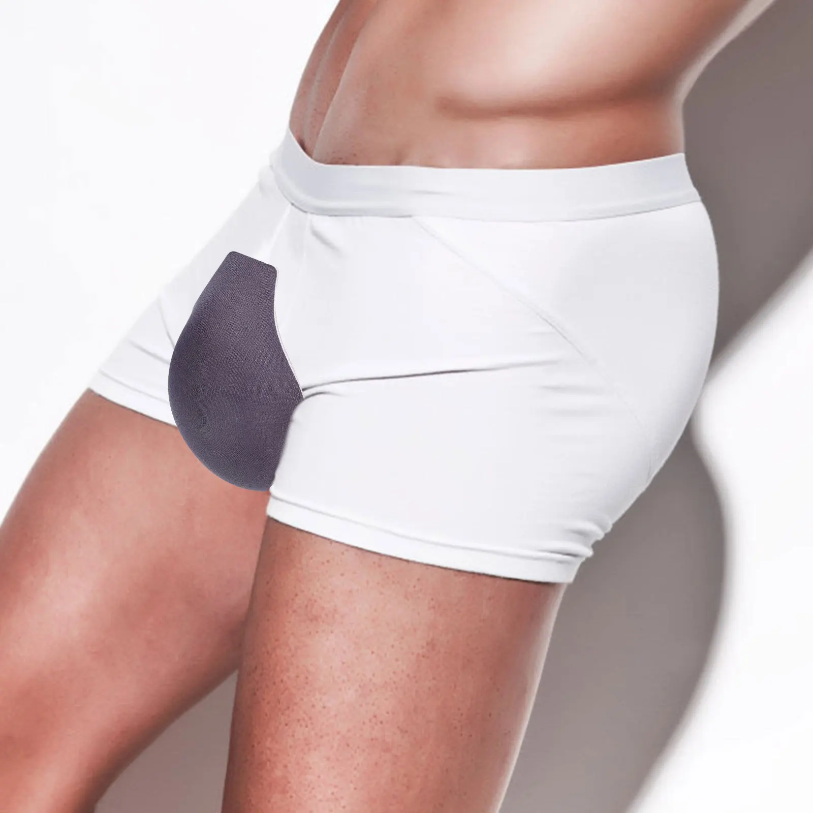 

6pcs Bulge Pads Skin-Friendly Underwear Bulge Cup For Swim Trunks Briefs Swimsuits Underpants Mens Supplies