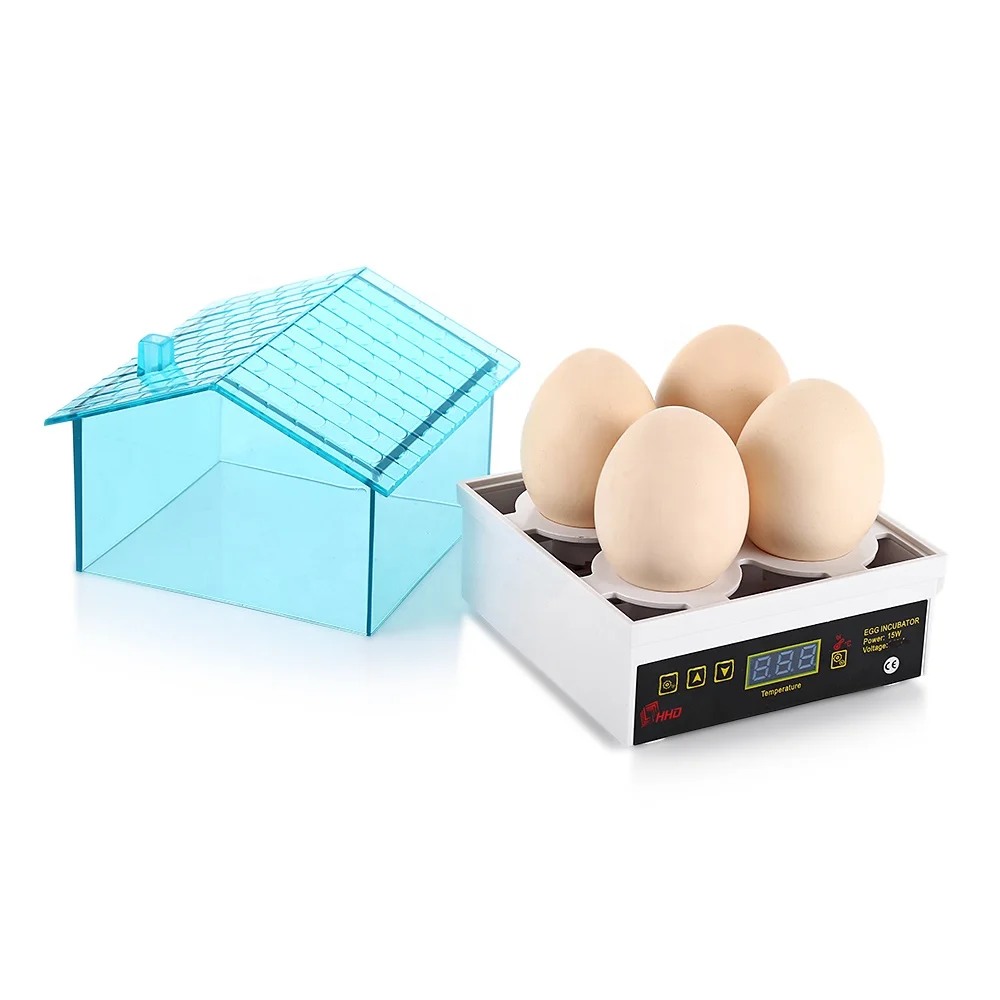 HHD 4 Eggs Automatic Incubator, CE Certified  Hatcher for Chicken Eggs