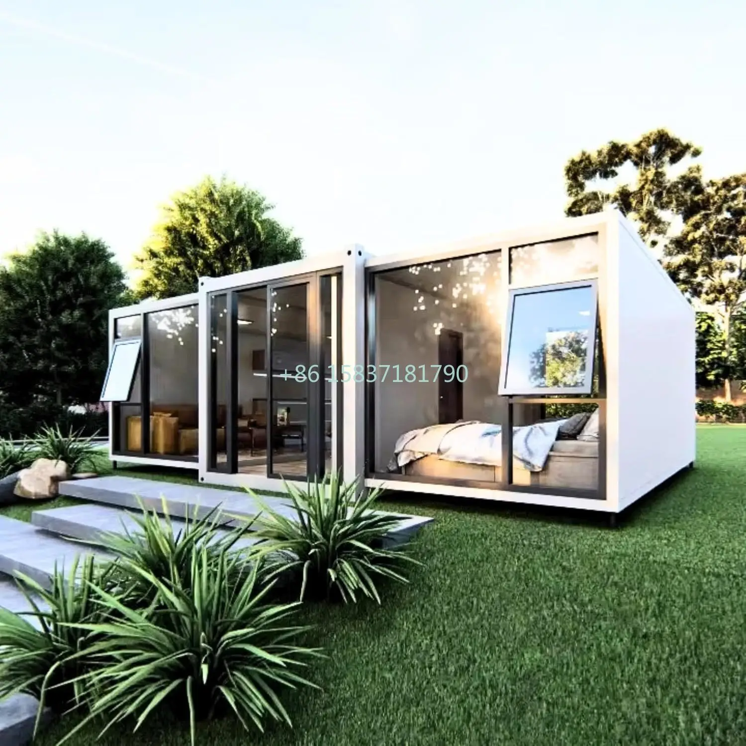 Folding Container House Prefabricated House Container 20ft 40ft Foldable Expandable Container House Tiny Home For Australia