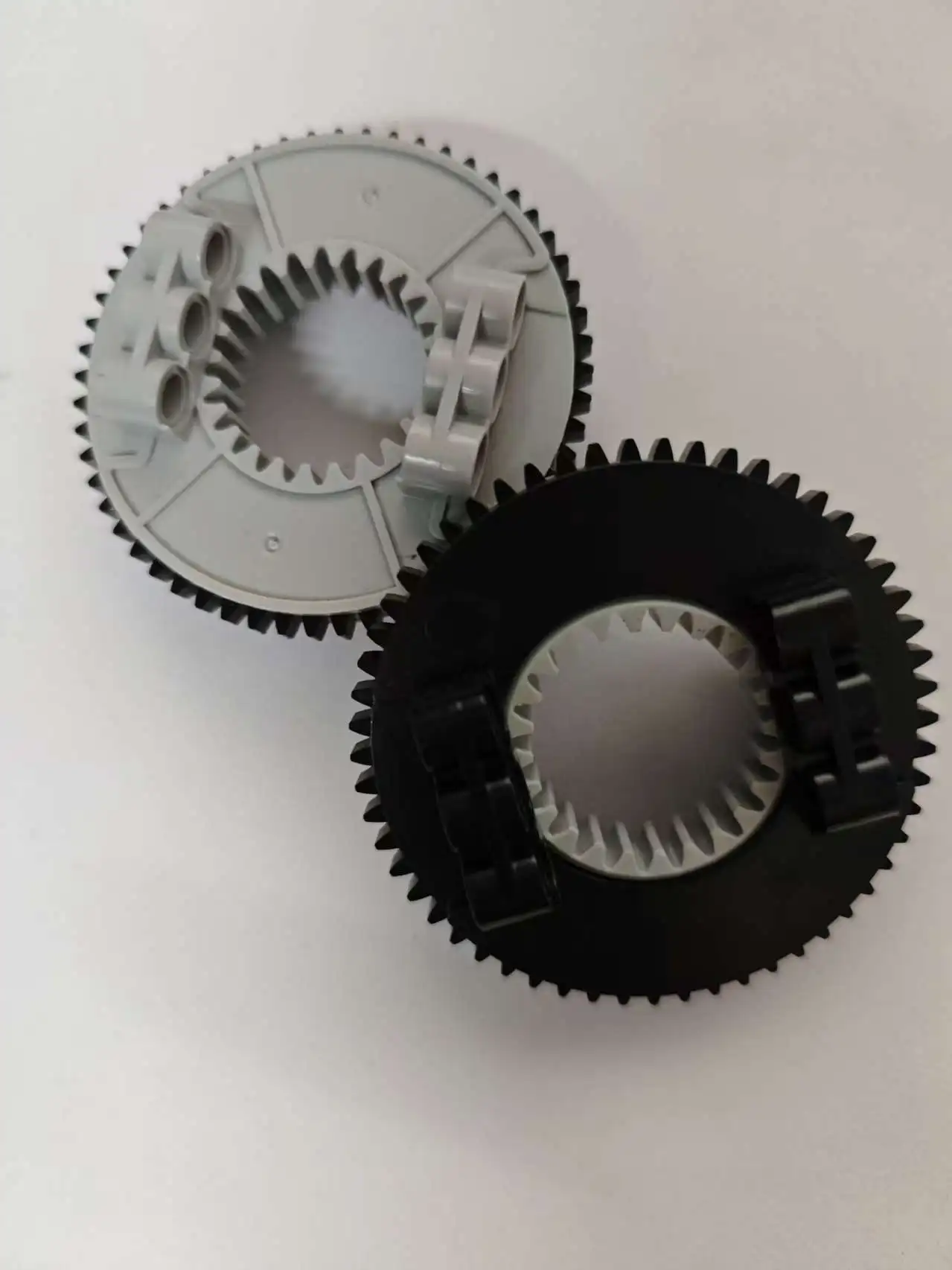 4PCS MOC Compatible 50163+48452 Technic Mechanical 4624645 with Internal Gearing Rotating Platform Accessories Toys