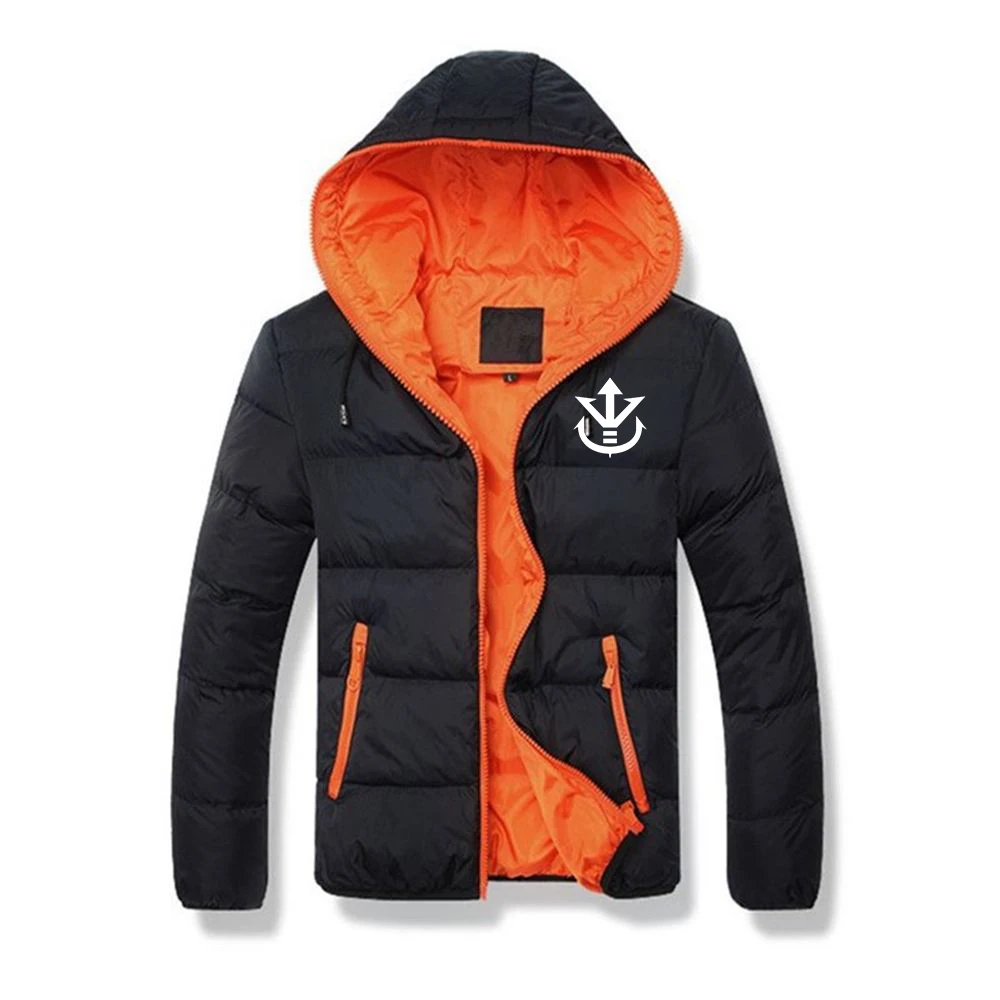 Saiyan Vegeta 2026 Men's Durable and Shaped Handsome Coat Spring And Autumn Dragon Ball Logo Print Simple Style Hooded Jacket view 4