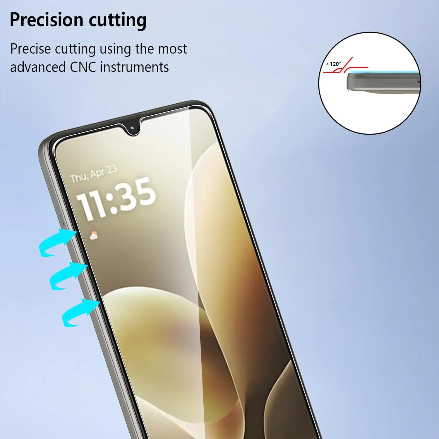 1/2/3/4Pcs For CUBOT X100 Tempered Glass Screen Protector No Bubbles 9H Hardness HD Glass