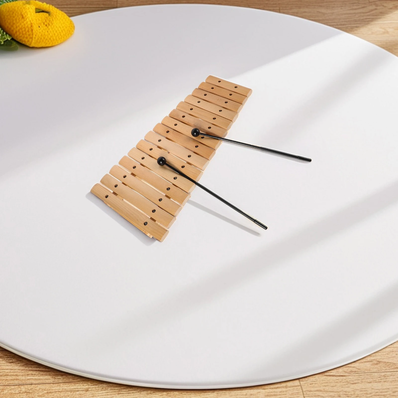 Xilófono de madera de 15 notas, educativo Montessori, desarrollo sensorial para niños pequeños, instrumento Orff de aprendizaje Musical, saxofón para niños