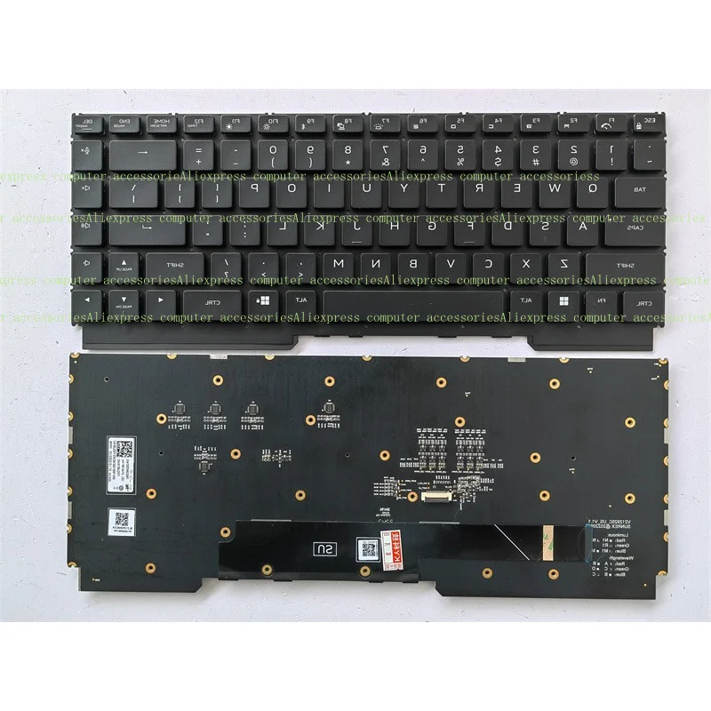 

Z + новинка для Dell Alienware M15 R7 M15 R6 M15 R5, механическая клавиатура США с RGB-подсветкой