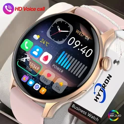 HYTRON Fashion Voice Call Smart Watch Ladies Forever Display Custom Watch Face Sports Health bracciale Ip68 Smartwatch impermeabile