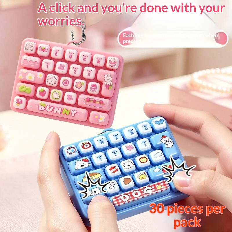 mini-keyboard-fidget-toy-keychain-portable-26-key-press-decompression-sensory-toy-bag-hanging-stress-relief-gift-for-adults
