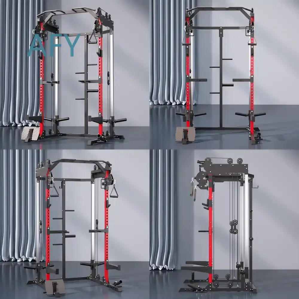 Cross Border Squat Rack for Home Gym Multi Functional Bench Press Rack Butterfly Machine Power Rack Fitness Equipment for