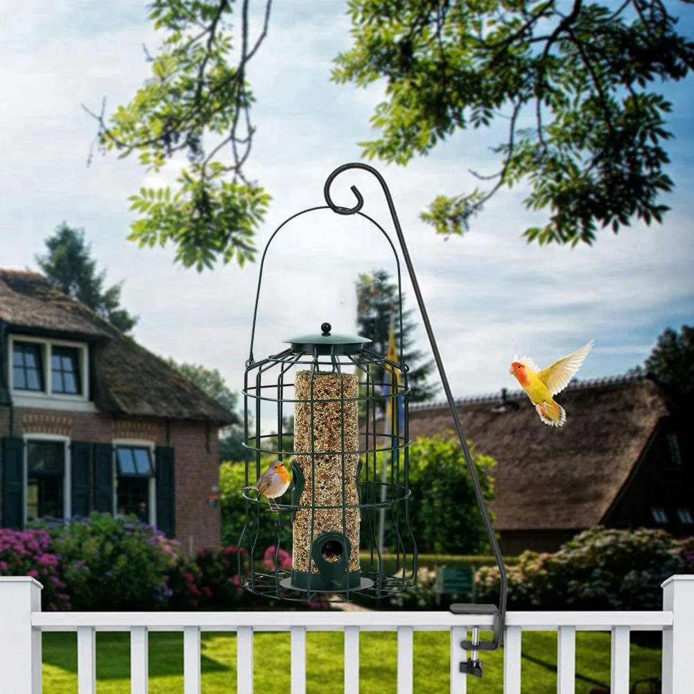 

Кормушка для отпугивания птиц, нержавеющая, подвесная, для сада и двора, защита от белок, для диких птиц - ABPP