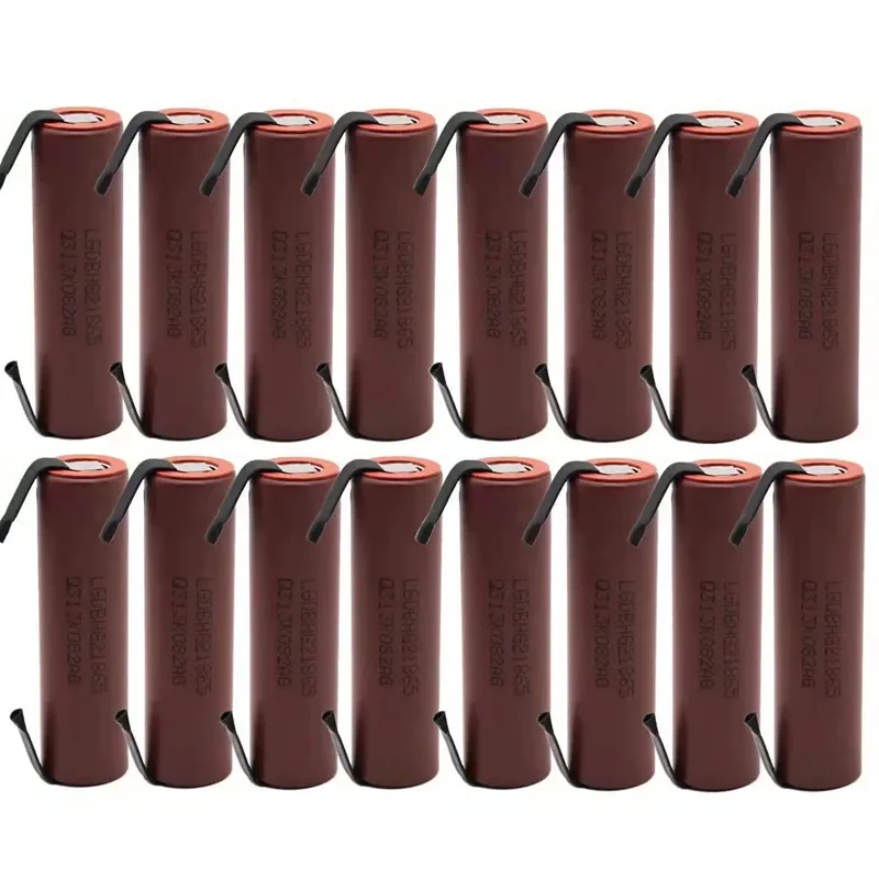 بطارية ليثيوم قابلة لإعادة الشحن ، أصلية ، welding Spot Hg2.3.7 v.3000 mah ألعاب متطورة ، كشافات ، تطبيق