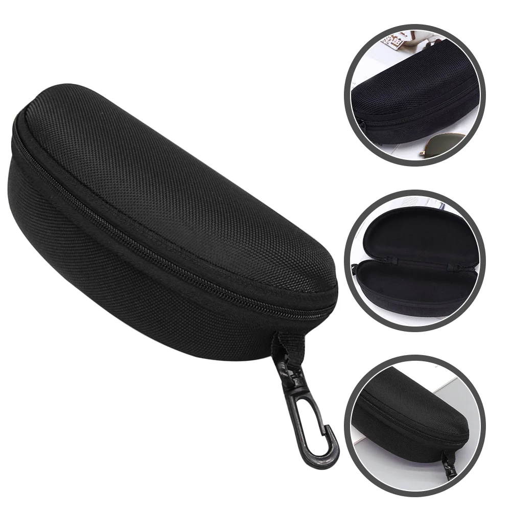 

1 Set Of Sun Case Eva Box Portable Eyeglasses Holder Zipper Spectacle Case Outdoor Box For Sunglasses Reading Glasses Safety