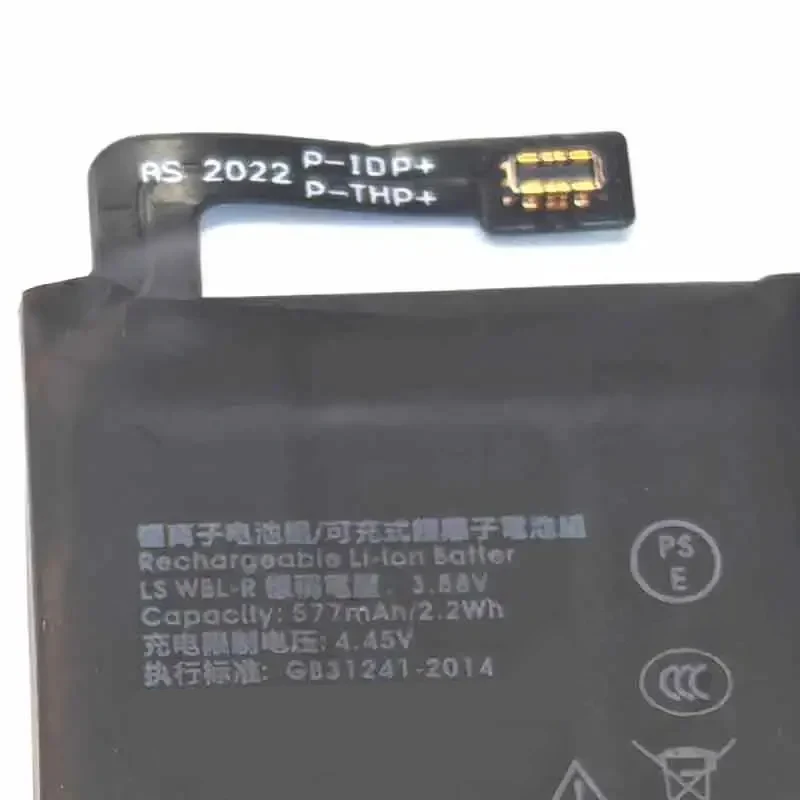 Brand-New 3.88V 577mAh SP492929SI Battery for TicWatch Pro 3 WH11013 Bateria GPS Wear OS Smartwatch + Free Tools image 3