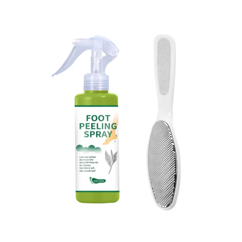 Spray adoucissant pour les pieds, 6 secondes de fréquence pour enlever les callosités de la peau, anti-Contation, rehausseur de talon, ongles,