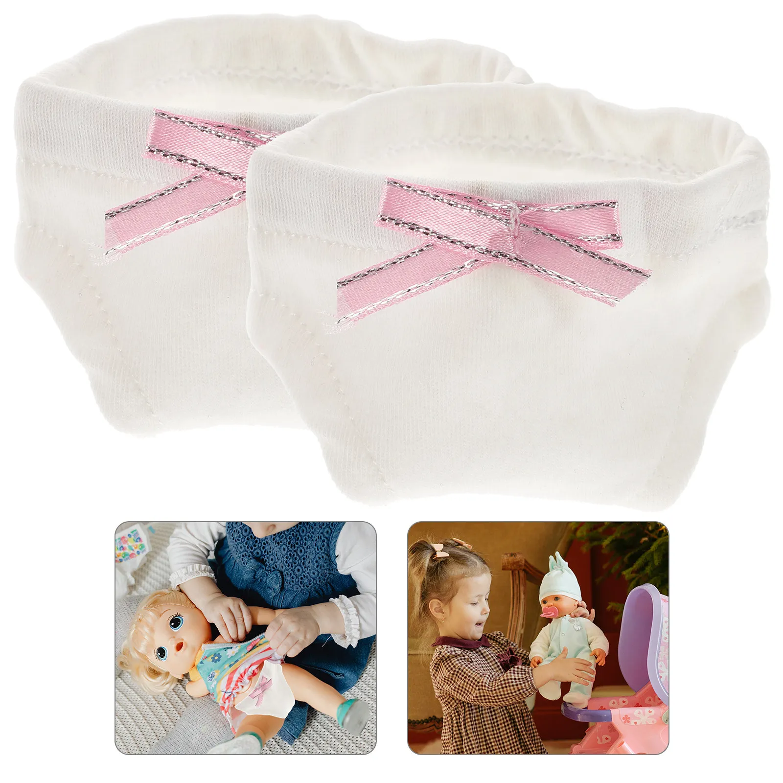 

2 шт. маленьких аксессуаров для нижнего белья и одежды, декор для детских костюмов и игр, украшения для творчества своими руками