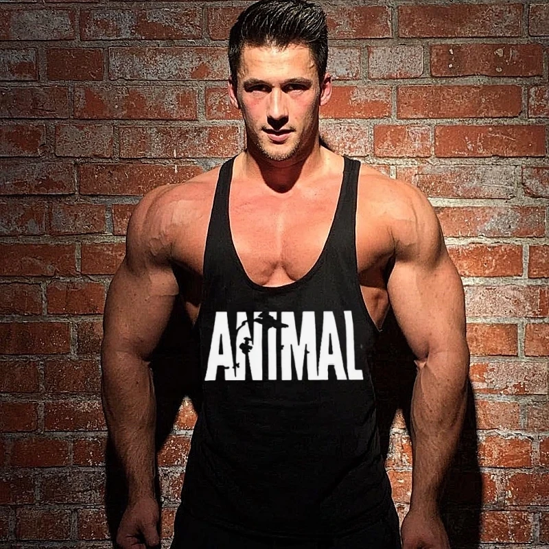 2025, schmal geschnittene Herren-Turnweste aus Baumwolle – Muskelaufbau-Bodybuilding-Tanktop, hochintensives Trainings- und Workout-Lifting-Shirt