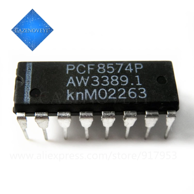 5pcs/lot PCF8574AP PCF8574P PCF8574 DIP-16 new and original In Stock