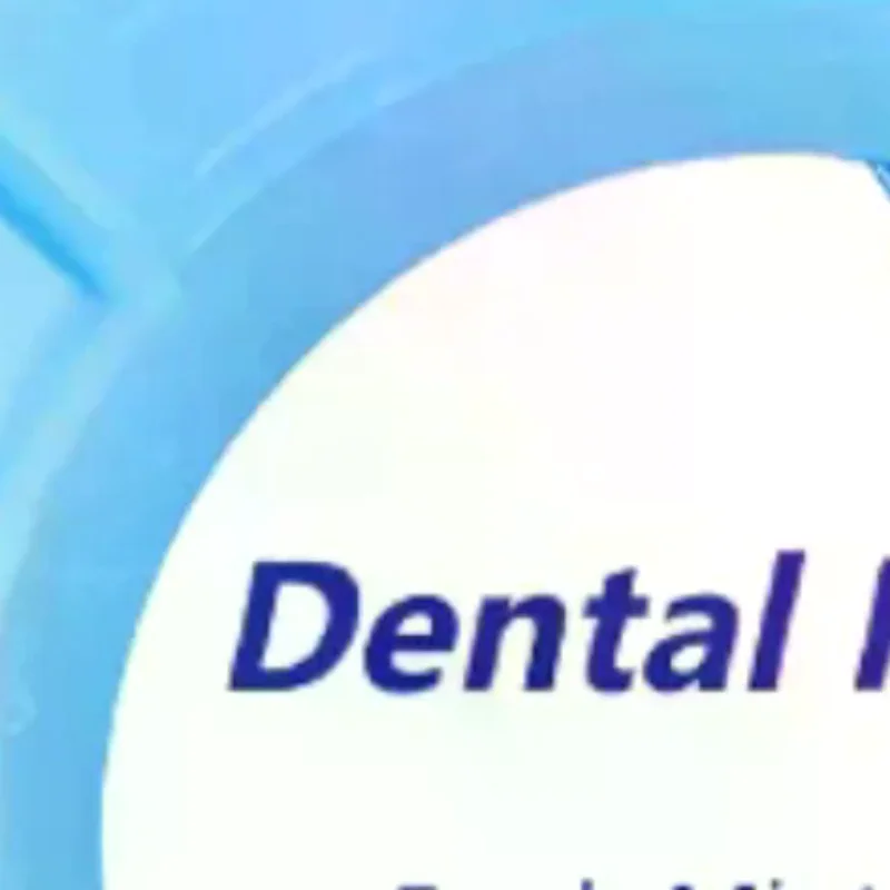 

1 Roll 50m Dental Flosser Oral Hygiene Teeth Cleaning Wax Mint Flavored Dental Floss Spool Toothpick Teeth Flosser