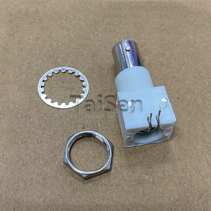 5PCS 10PCS Q9 BNC Connector, White BNC, High Quality CCTV Video Jack, White Plastic BNC, BNC Panel Mount, BNC Female Connector