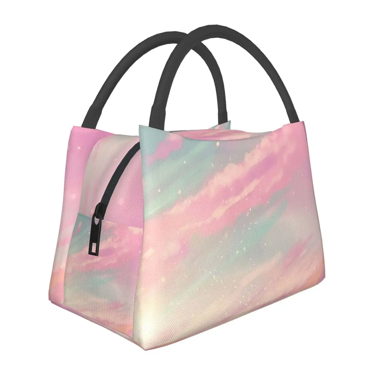 Dreamy Cloud Insulated Lunch Bag for Women Bento Storage Food Boxes Leakproof Container Cooler Thermal Lunch Box Tote