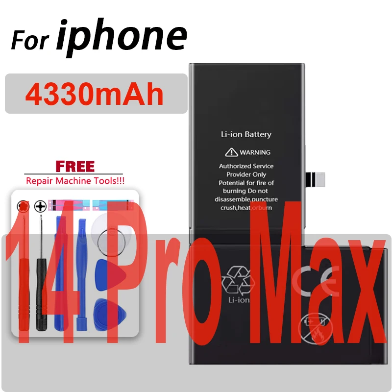 Mobile Phone Battery for IPhone 13/13 Mini/13 Pro/13 Pro Max for IPhone 14 /14 Plus/14 Pro /14 Pro Max Batteries for Smartphones